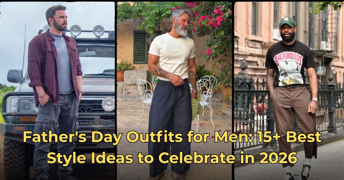 Father's Day Outfits for Men: 15+ Best Style Ideas to Celebrate in 2026
